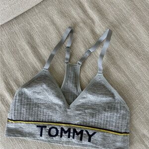 Tommy Hilfiger Gray Sports Bra. Size s